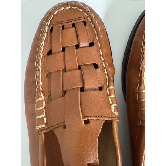 Hereu Woven Leather Fisherman Sandals – Brown – EU 45 main image 12